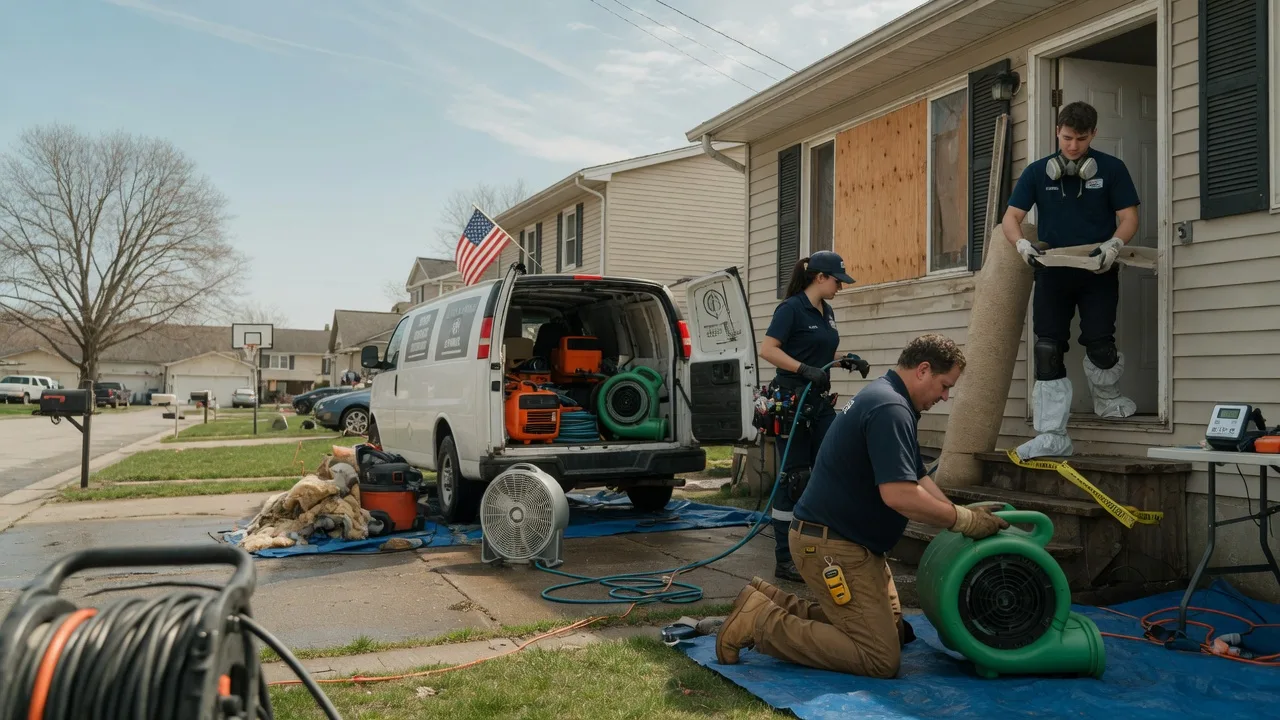 Water Damage Restoration in Prairie View, KS near me